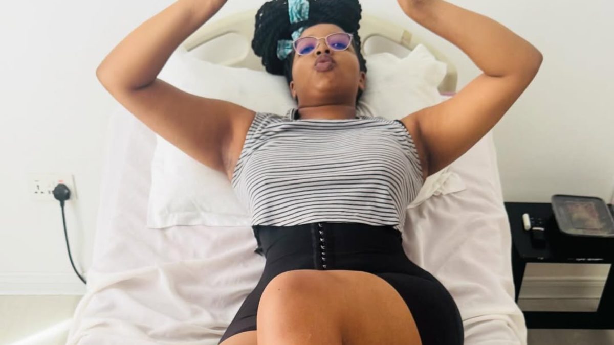 Naomi Kuria responds after fan says she should have had children before cosmetic surgery