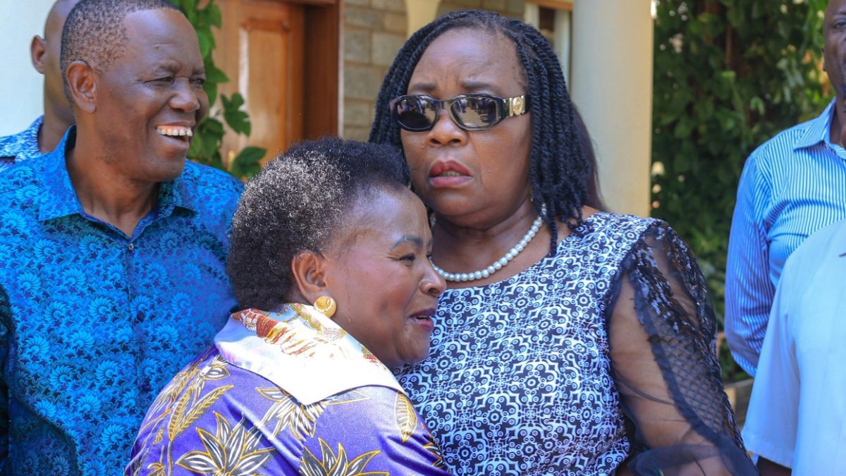 Wavinya Ndeti breaks silence after awkward hug moment with Ida Odinga
