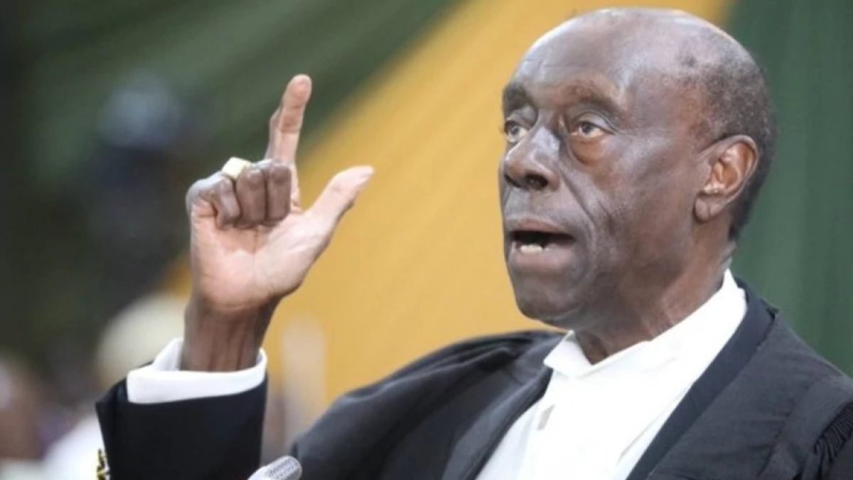 Senior Counsel Paul Muite. PHOTO/@Dollar__SM/X