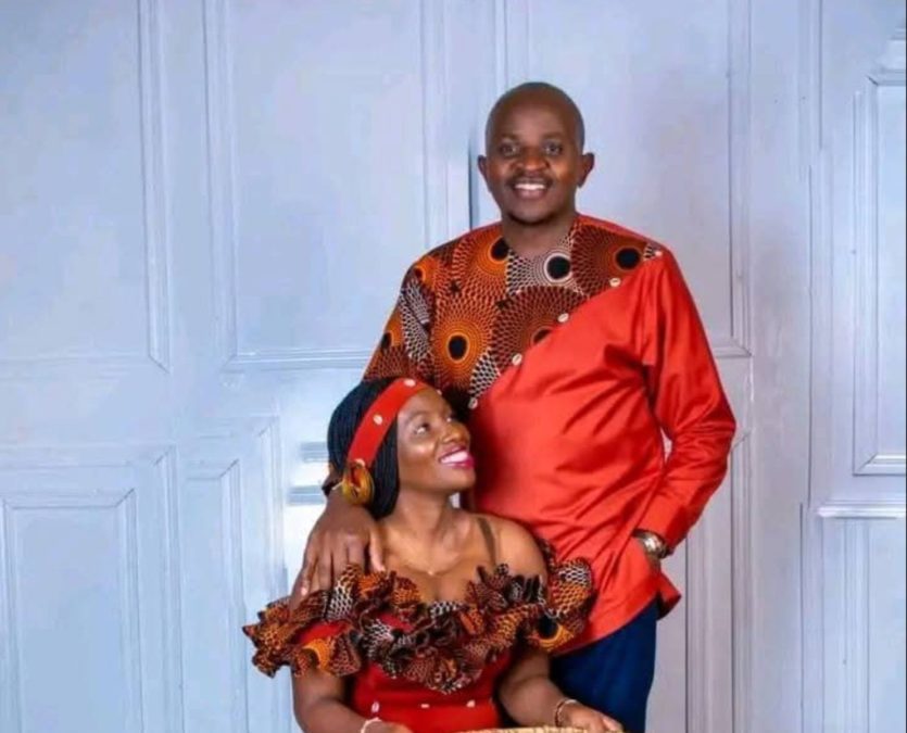 MP Eric Mwangi Wamumbi with his wife, Betty Maina. PHOTO/https://www.facebook.com/eric.mwangi.31508