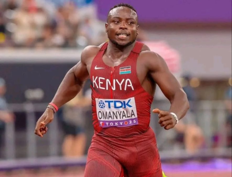 Africa’s fastest man, Ferdinand Omanyala,