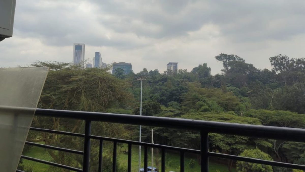 Cloudy weather in Nairobi. PHOTO/Lutta Njomo