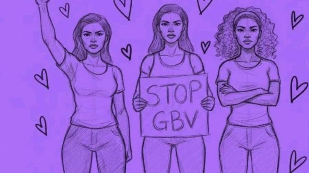 Purple status on the fight against gender based violence (GBV.PHOTO/@misheline_/X