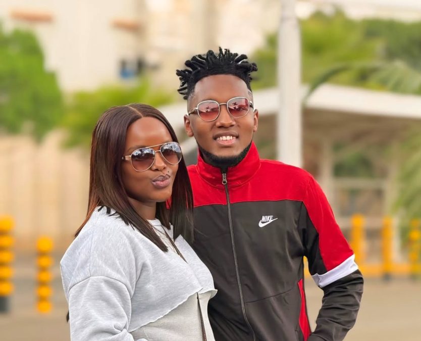Actress Dorea Chege and her husband,DJ Dibul. PHOTO/@dorea_chege/Instagram