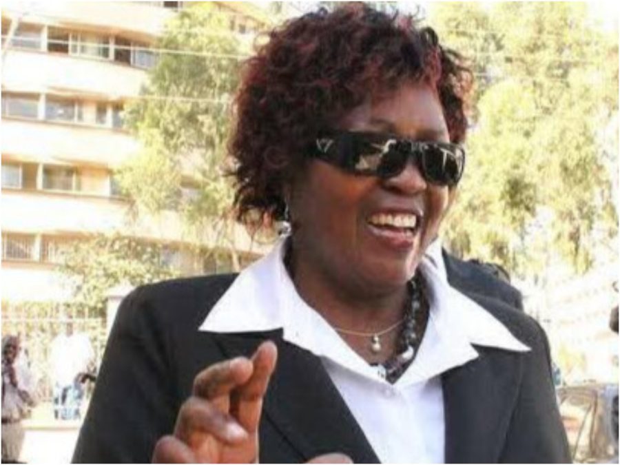 Beryl Achieng, the late former Prime Minister younger sister Raila Odinga. PHOTO/@gladyswanga/X