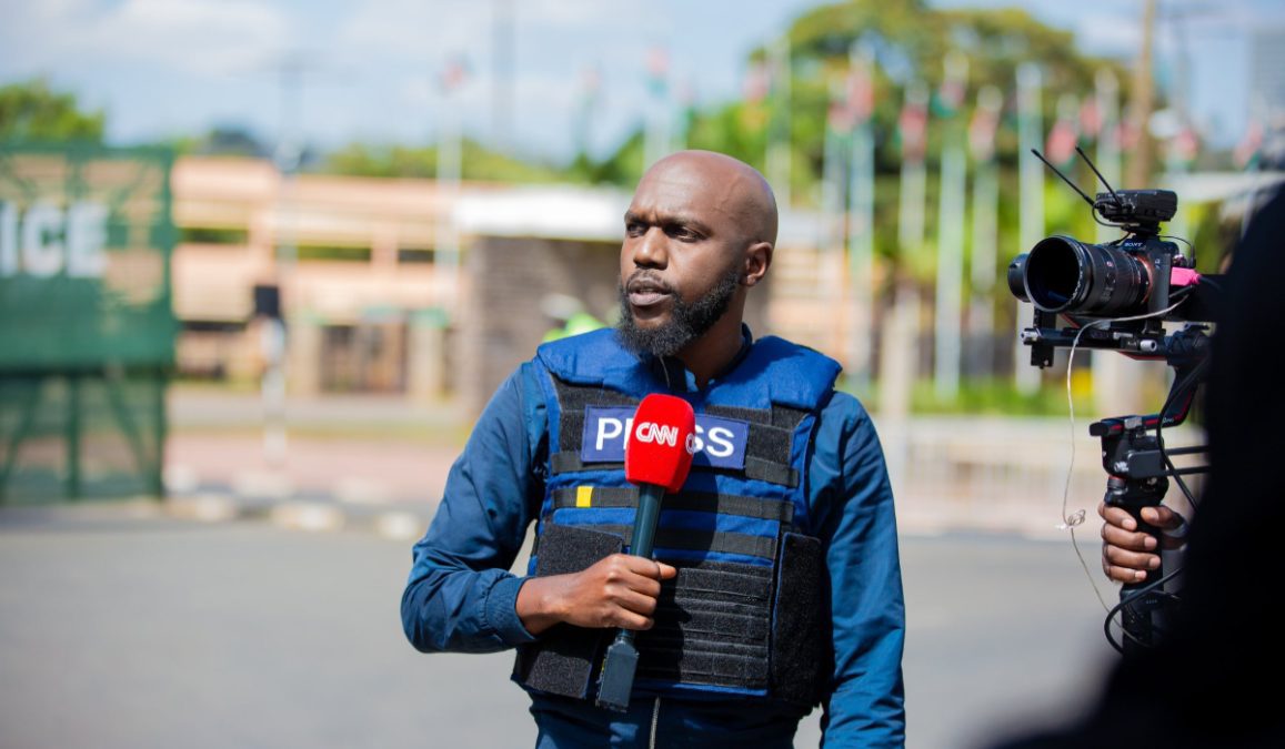 Larry Madowo during a past event. PHOTO/@LarryMadowo/X