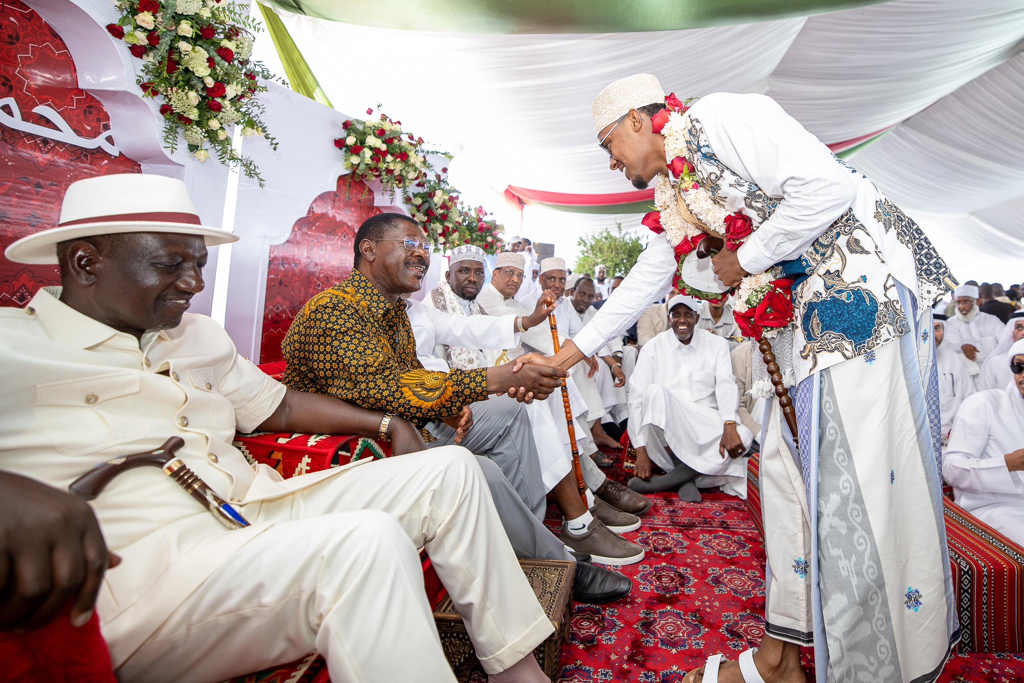 PHOTOs: Ruto graces wedding of Noordin Haji’s son in Garissa