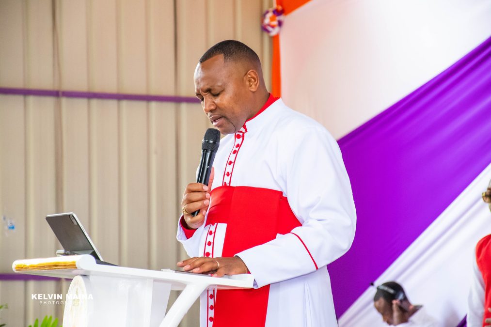 JCM's Bishop Ben Kiengei during a past event. PHOTO/https://web.facebook.com/MinyonyoMaster