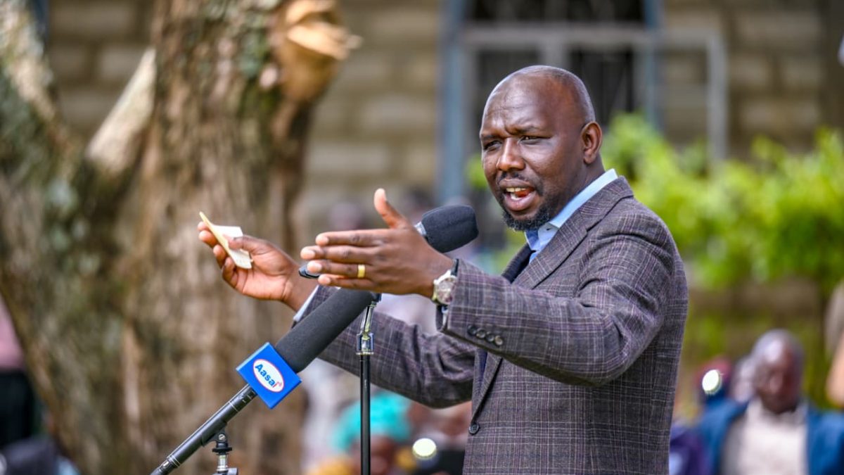 Interior Cabinet Secretary Kipchumba Murkomen.PHOTO/@kipmurkomen/X