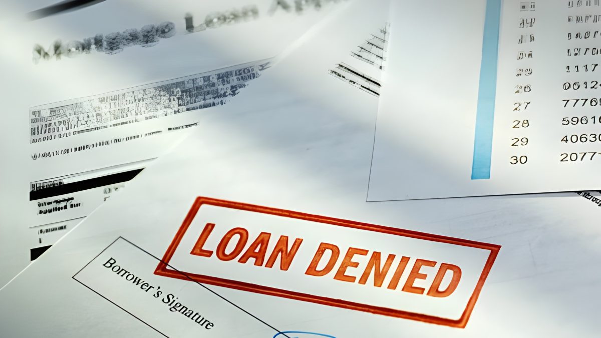 A well-desogned graphic to illusrate loan rejection. PHOTO/Pexels