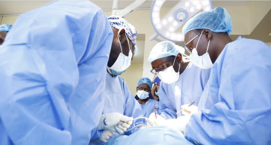 Moi Referral Hospital conducts 16 successful pull-through surgeries for children