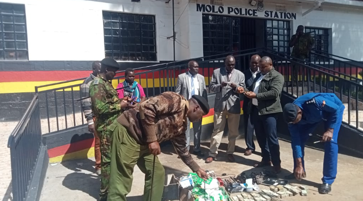 Six arrested in Molo over mobile phone-linked crimes