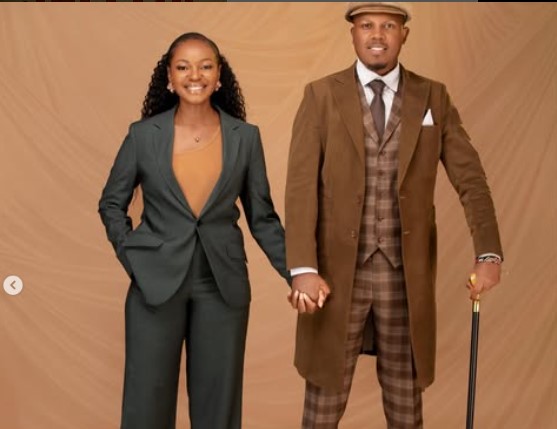 Abel Mutua and Judy Nyawira. PHOTO/@abelmutua/Instagram
