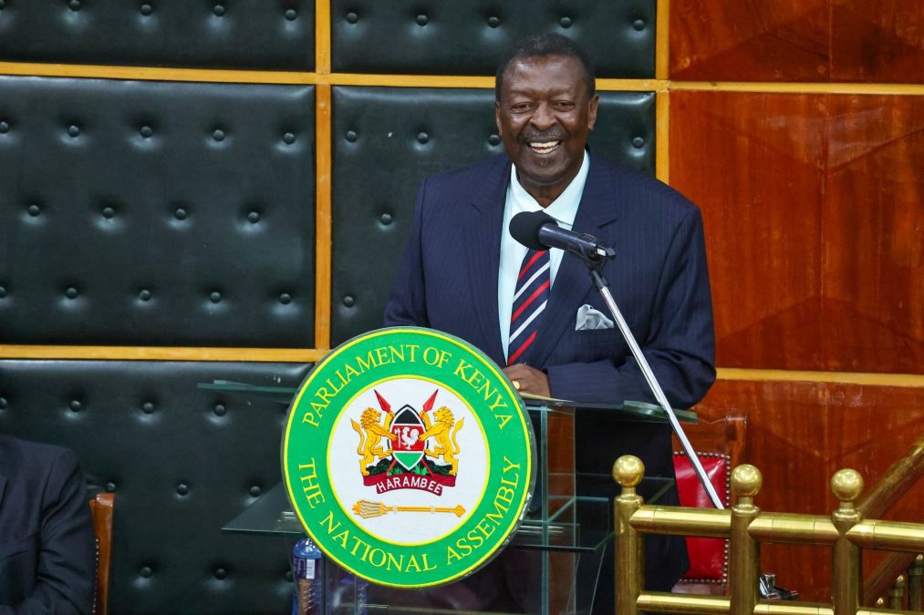 Foreign Affairs and Prime Cabinet Secretary, Musalia Mudavadi.PHOTO/@MusaliaMudavadi/X