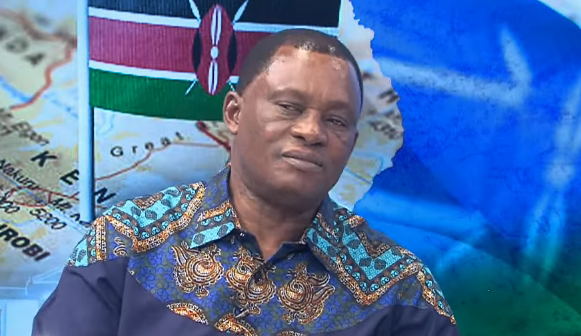 Justin Muturi speaks during an interview with a local TV station on November 9, 2025. PHOTO/Screengrab by K24 Digital