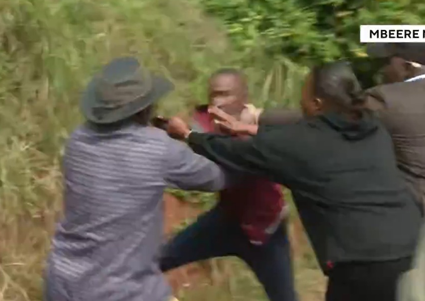 Drama in Mbeere North as Justin Muturi engages in near fistfight with resident