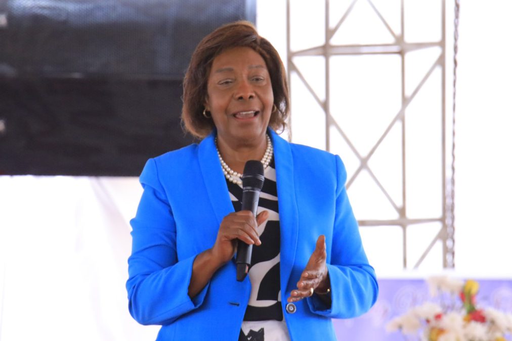 Former Kitui Governor Charity Ngilu spealks during a past event. PHOTO/https://www.facebook.com/mamangilu/