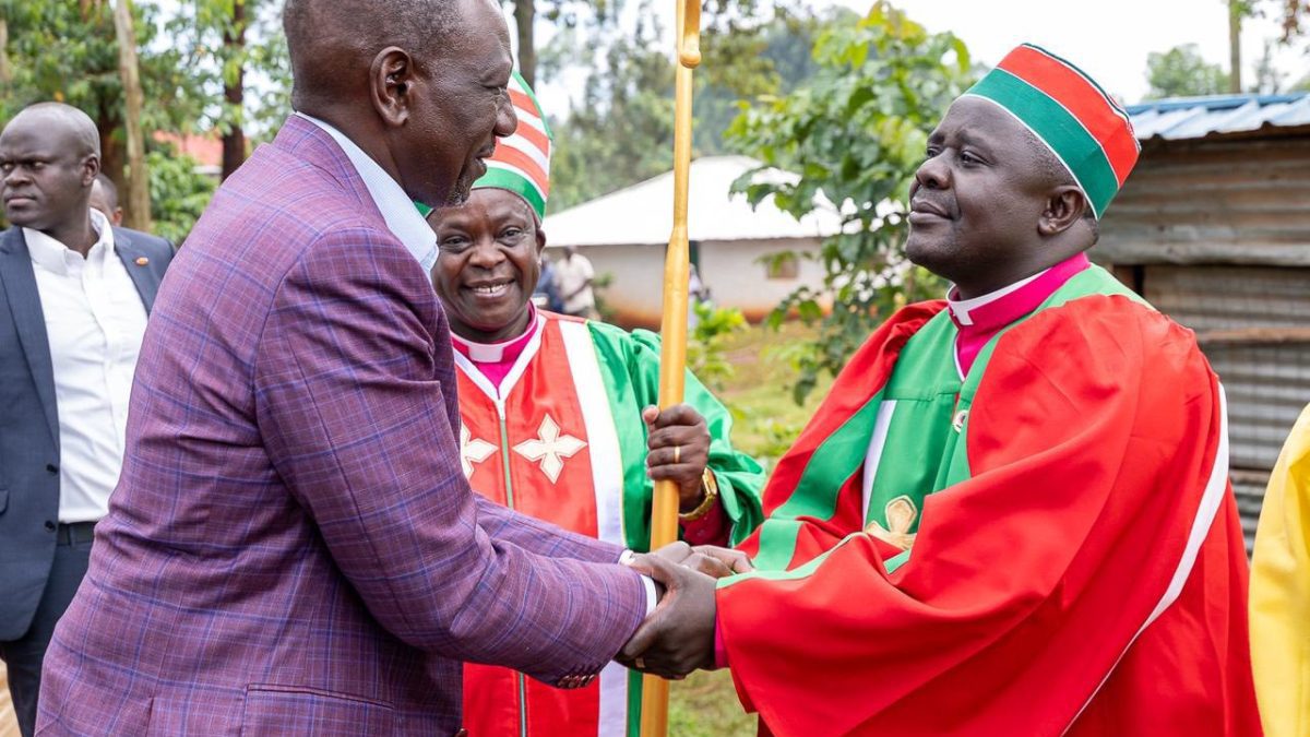Ruto donates Ksh50M for church building project