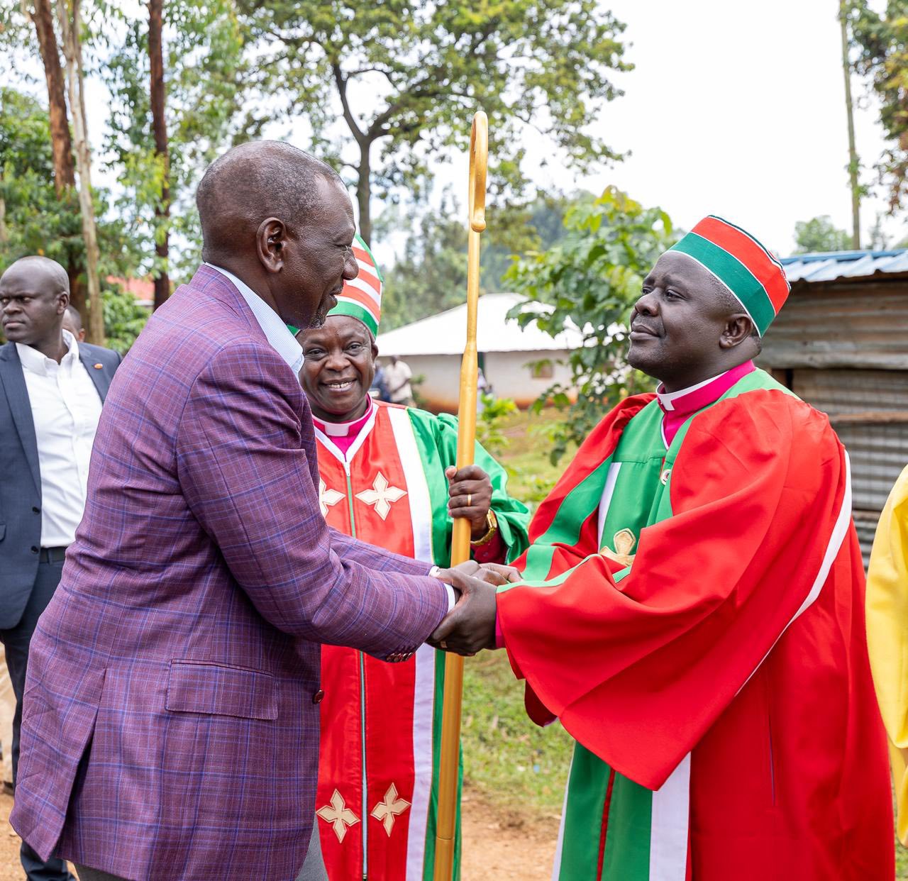 Ruto donates Ksh50M for church building project
