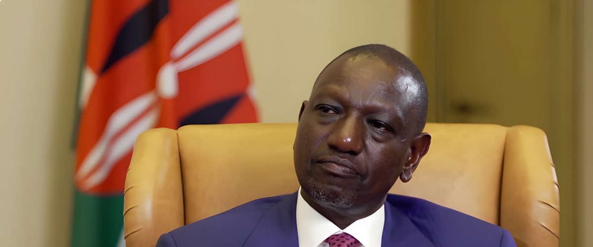 President William Ruto speaks to an international TV station on November 9, 2025. PHOTO/Screengrab by K24 Digital