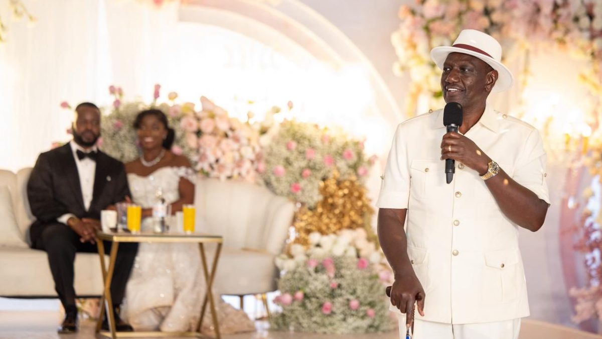 Ruto: Those of you who are above the age of 25, get married