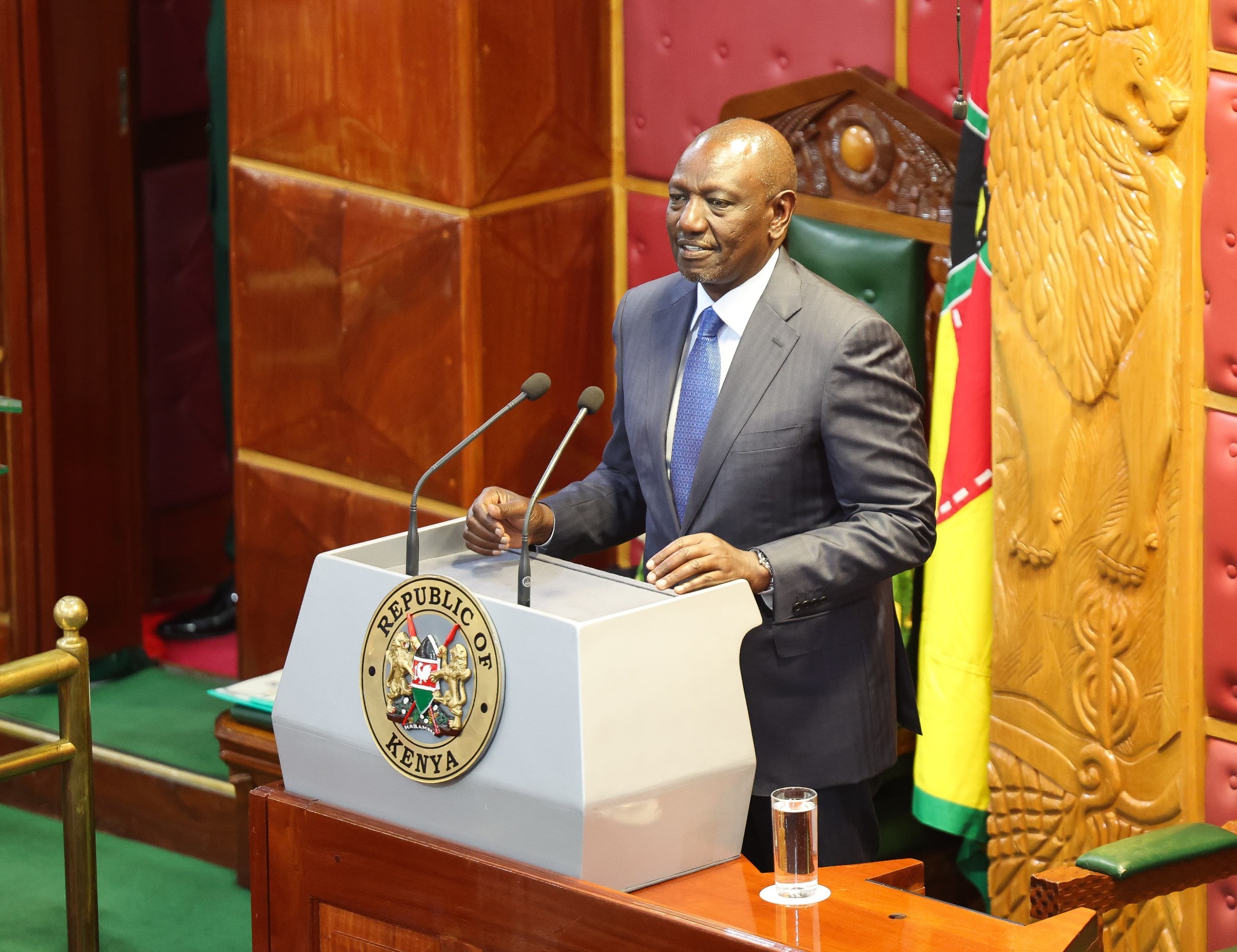 MPs briefly interrupt Ruto’s State of the Nation address with ‘Tutam’ chants