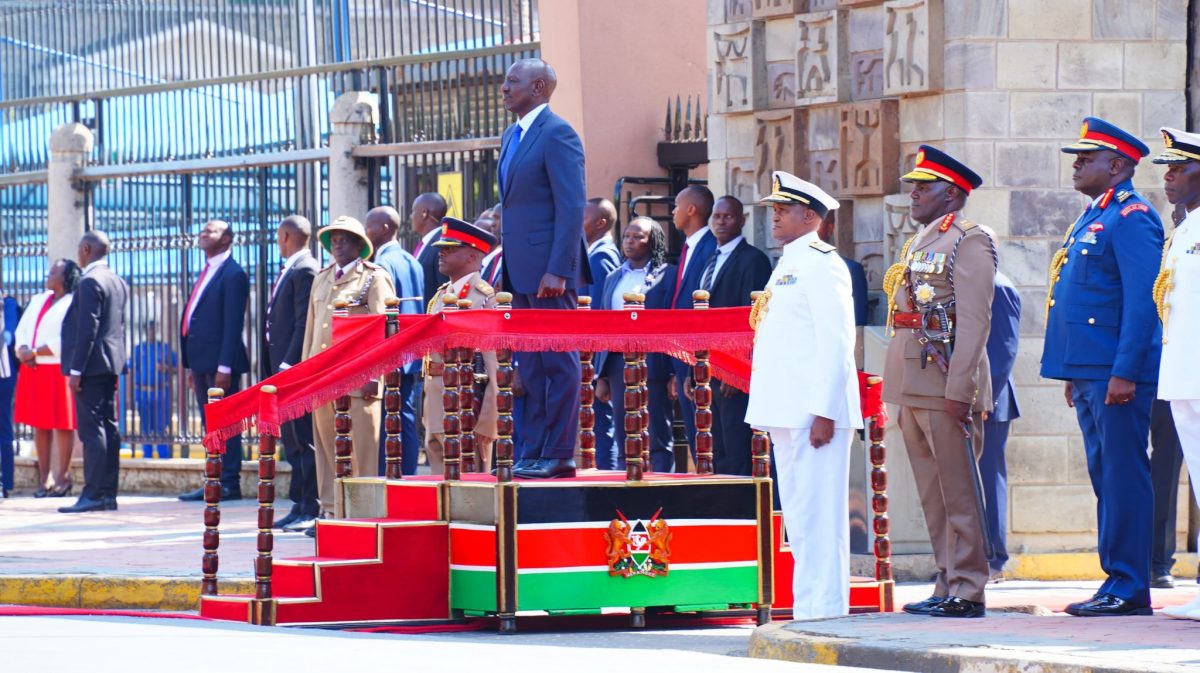 President William Ruto at Parliament Buildings for his State of The Nation Address on Thursday, November 20, 2025. PHOTO/https://www.facebook.com/ParliamentKE