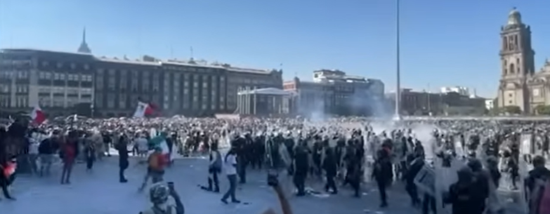 Gen Z protest against Mexican president turns chaotic after mayor’s death