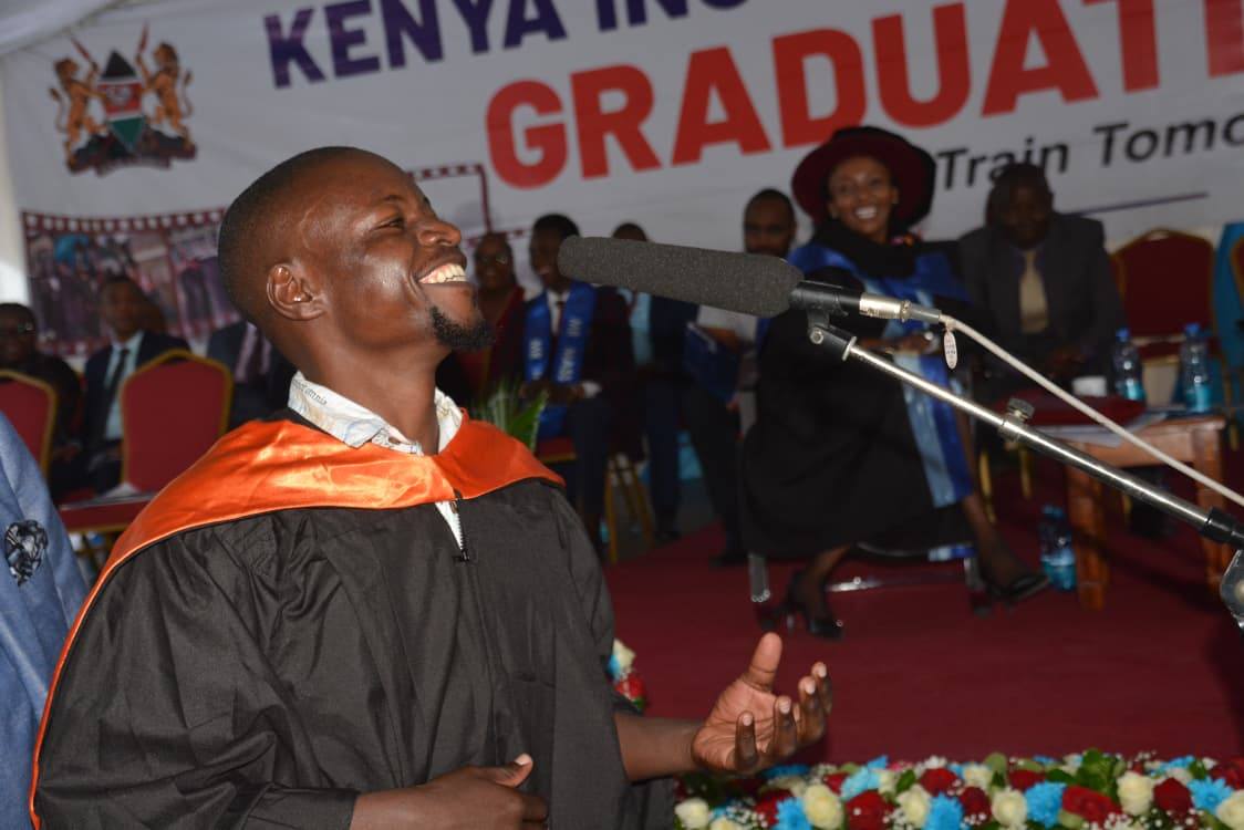 Smart Joker celebrates academic milestone with Broadcast Journalism diploma
