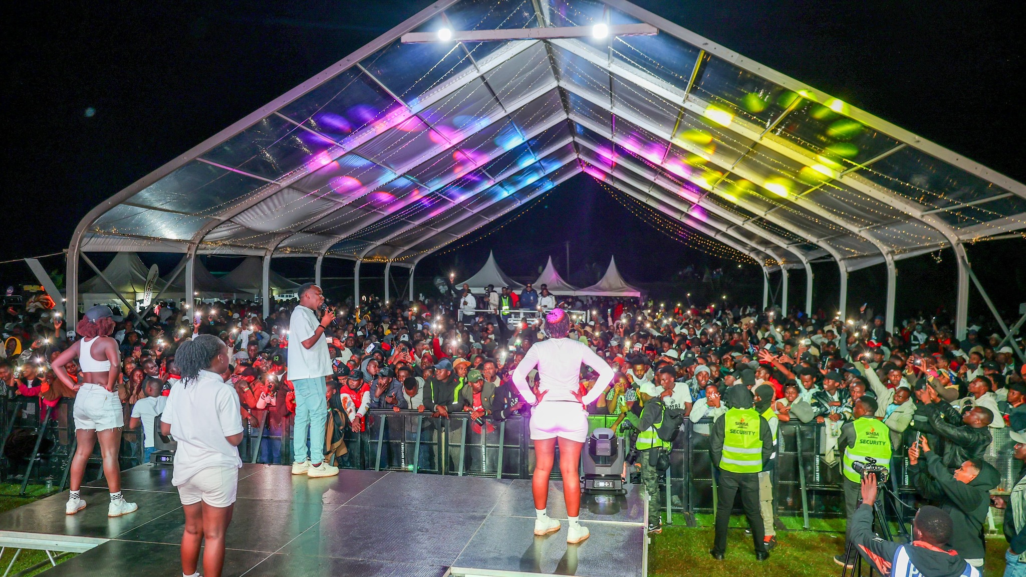Sweetstar Michael Aron thrills fans at Simba Fest in Kericho