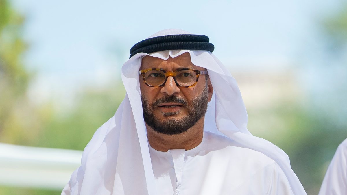  Anwar Gargash during a past event. PHOTO/https://www.facebook.com/UAE.Forsan