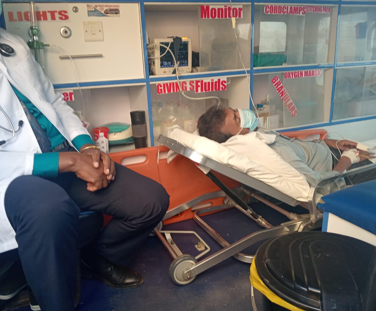 Drama as Ndegwa Njiru brings his client to court in an ambulance to answer show cause