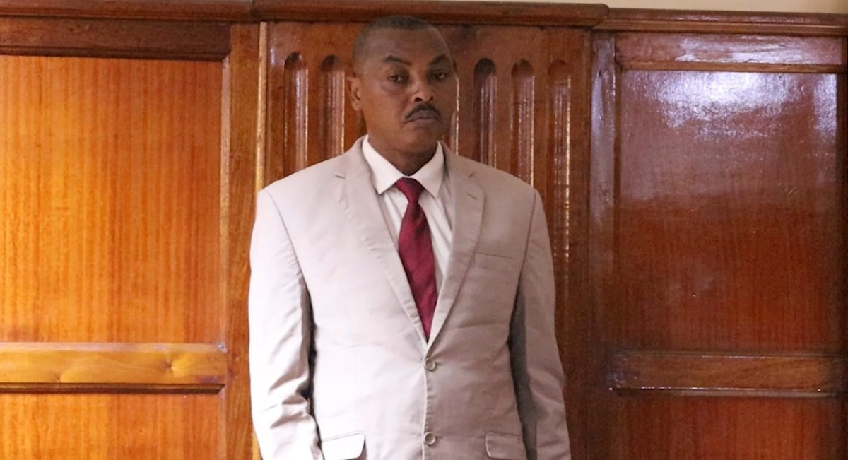 Joshua Muthwii Maingi when he appeared before Milimani Chief Magistrate Dolphina Alego on Monday, November 24, 2025. PHOTO/Zipporah Ngwatu