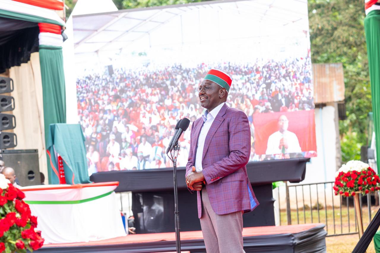 Ruto admits rising unemployment rate during Makueni tour