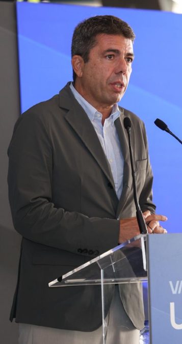 Valencia President Carlos Mazón Guixot during a past function. PHOTO/https://www.facebook.com/carlosmazonguixot