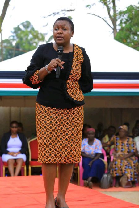Kisii Woman rep Doris Donya during a past event. PHOTO/https://www.facebook.com/profile.php?id=100078117582073