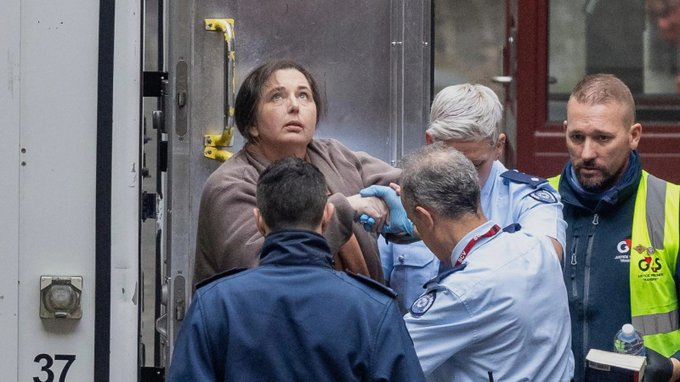 Police Officers in Australia arrest Erin Patterson. PHOTO/@trendingblog247/X