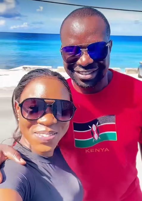 Evelyn Wanjiru & Agundabweni during a past event. PHOTO/@evelynwanjiru_2/Instagram