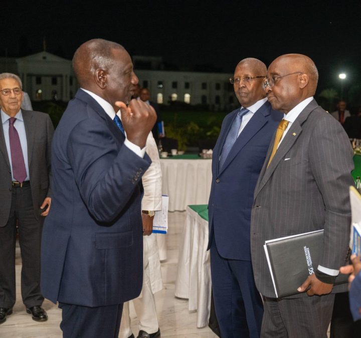 President William Ruto ,meets AU officials at State House on November 11, 2025. PHOTO/President William Ruto at State House. PHOTO/https://www.facebook.com/williamsamoei