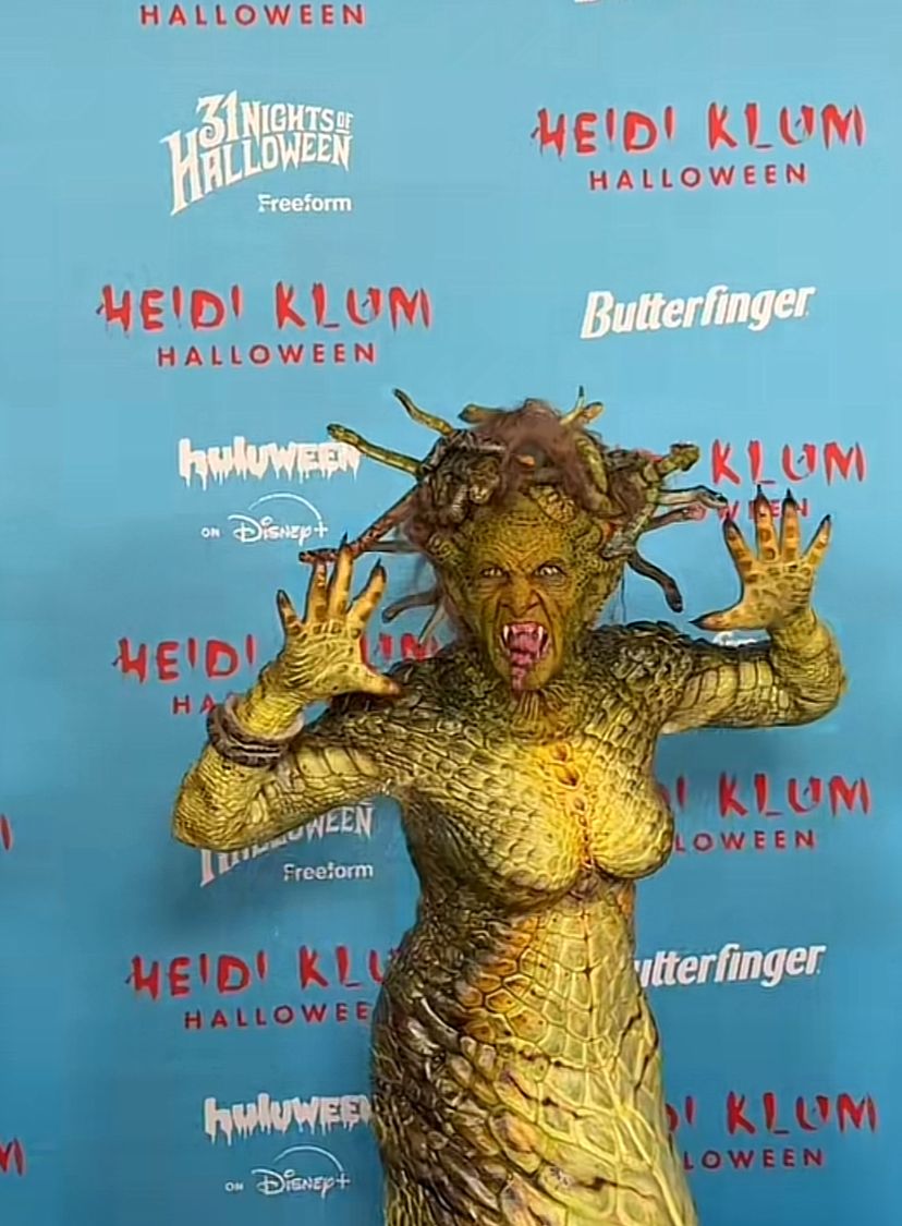 Inside Heidi Klum’s Medusa Halloween costume that has everyone still talking
