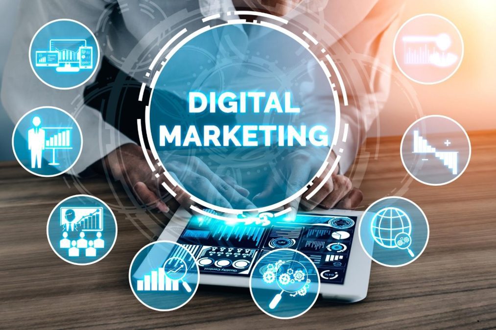 An AI-generated photo of Digital Marketing. PHOTO/Grok