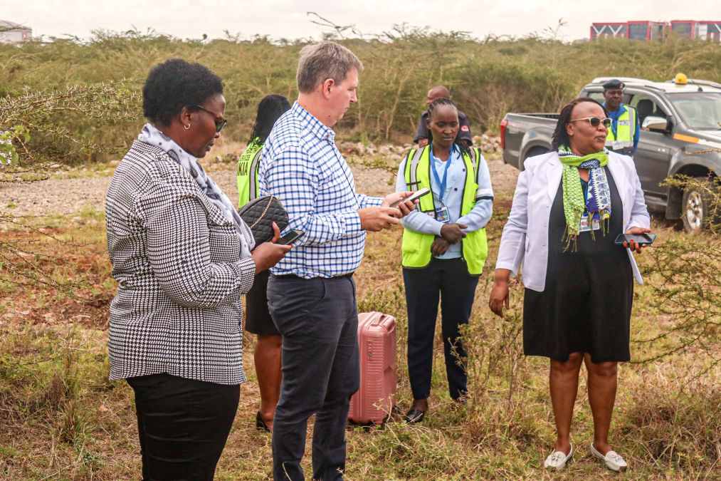 Survivor of 1974 plane crash arrives in Kenya. PHOTO/@KenyaAirports/X