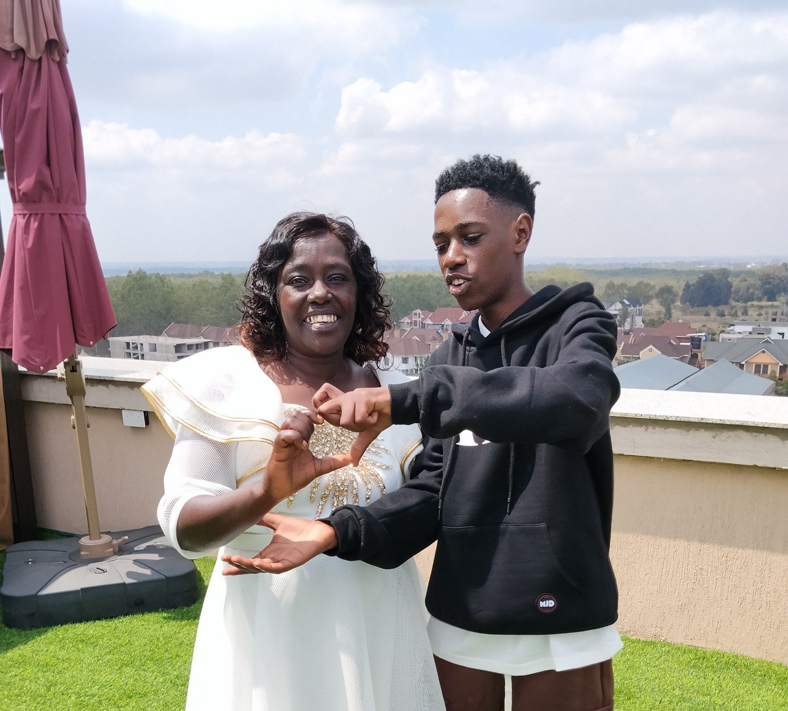 Kaluma Boy takes mum on special spa date, reveals it was her first time