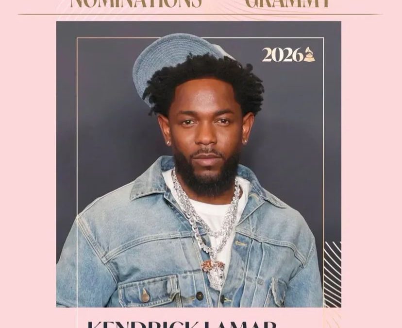 Kendrick Lamar leads 2026 Grammy race with Lady Gaga close behind