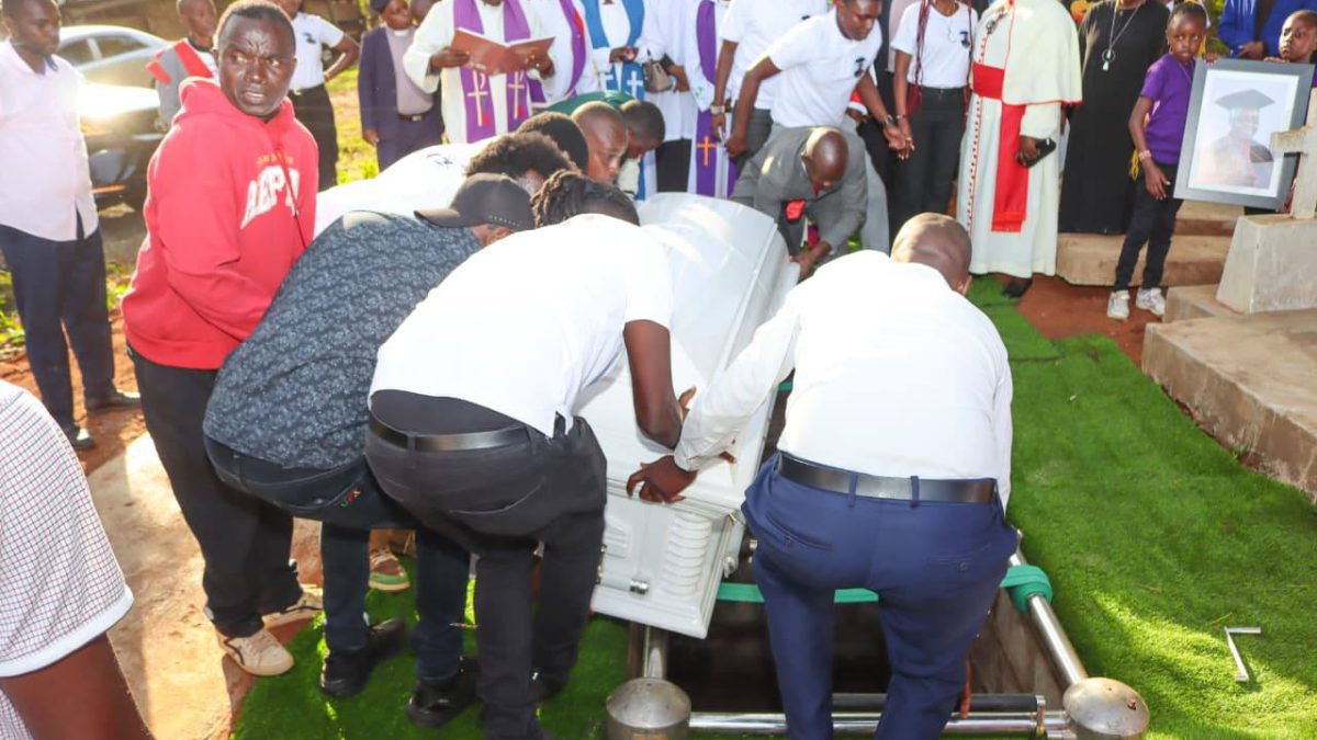 Curtains fall as Lenny Kivuti’s mum is laid to rest in emotional Embu burial