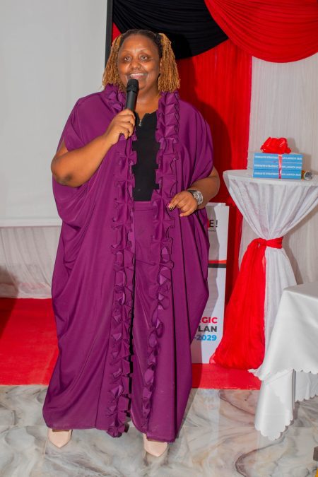 Usikimiye founder Njeri Wa Migwi. PHOTO/https://www.facebook.com/iamnjeriwamigwi