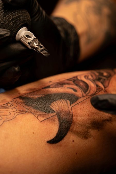 Tattoo in close-up. Image used for illustration purposes only. PHOTO/Pexels
