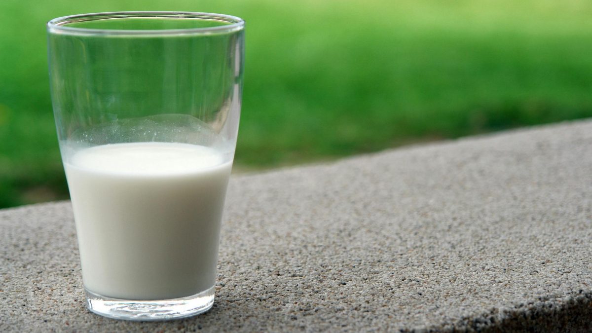 A glass with milk. Image used for illustrative purposes only.PHOTO/Pexels