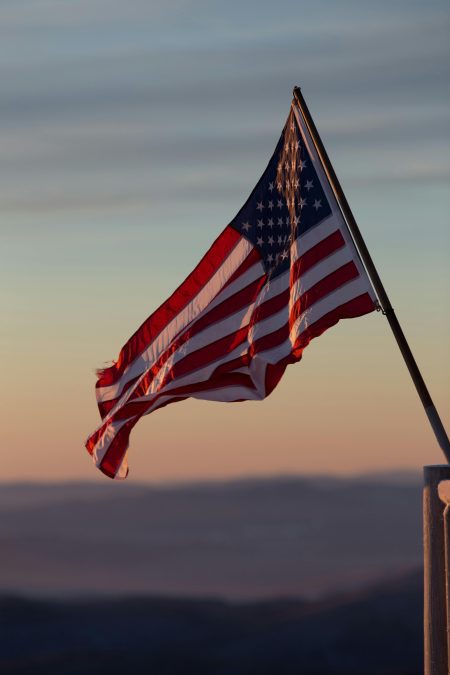 The USA flag. Image used for illustration purposes. PHOTO/Pexels