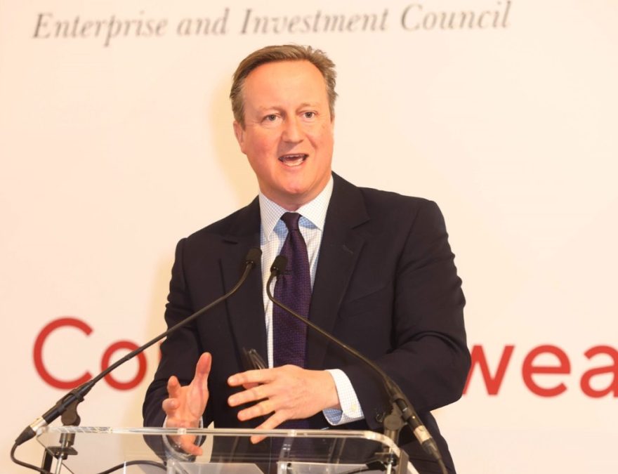 Lord Cameron during a past speech. PHOTO/ https://www.facebook.com/DavidCameronOfficial